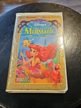 Classic Disney Collectible The Little Mermaid VHS Video Cassette Tape - Used